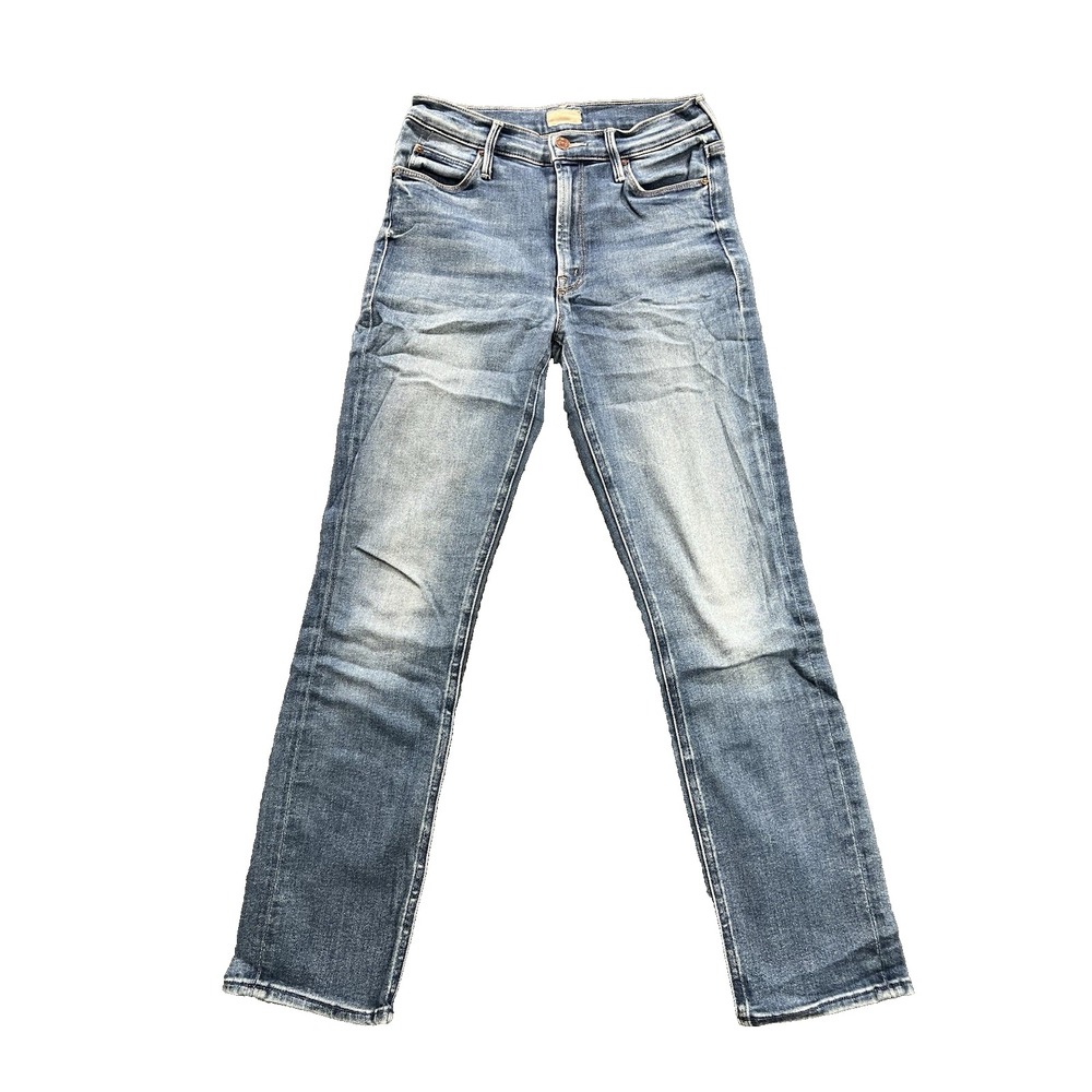 Mother Jeans Y2K Mid Rise Dazzler Ankle Medium Wash Stretch Denim Sz 26 A008435